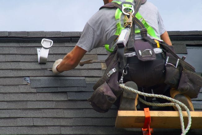 professional roof inspection, Danbury